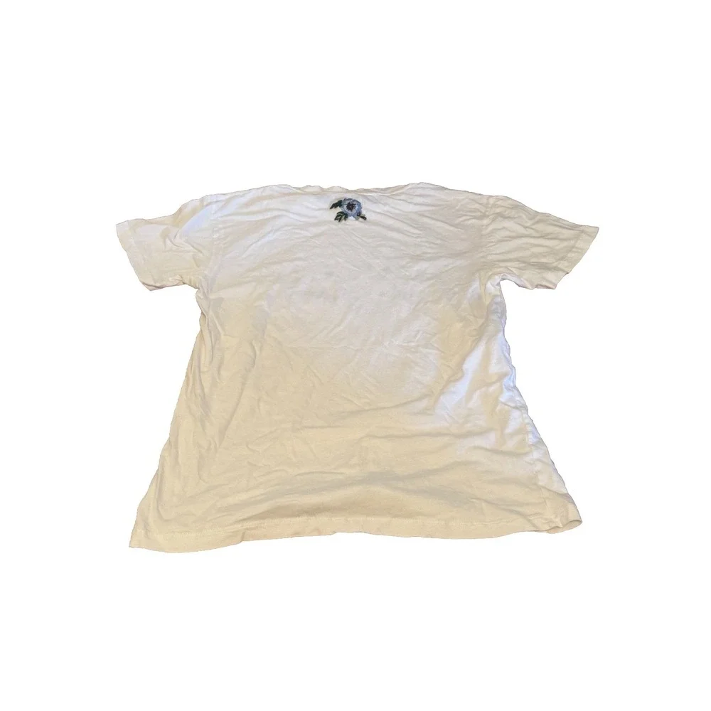 Gucci Back Thorn Flower Short Sleeve 2017 Vintage Logo T-Shirt Size S‎